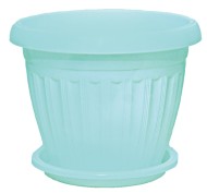 Горшок Баргузин 0,5лит Мятный с поддоном