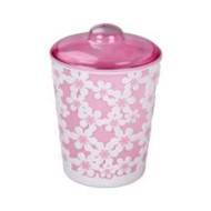 Ёмкость Дольче Вита 0,7лит Розов-Белый с крыш М-4708/ БАШ