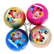 Ёлочное украшение Шары (10см/3шт) Со Свинкой Арт-E22