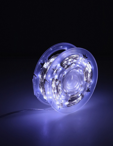 Электрогирлянда 80м 800ламп Белый свет MILED на бабине Арт-3044