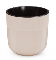 Горшок Линель 4,5лит Бежевый М-8702 (с дренажной системой) Горшок Линель 4,5лит Бежевый М-8702 (с дренажной системой)