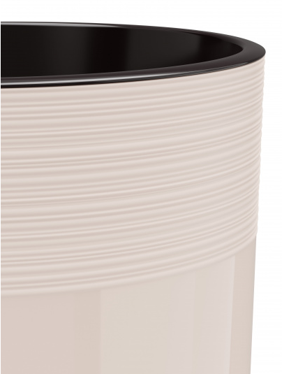 Горшок Линель 4,5лит Бежевый М-8702 (с дренажной системой) Горшок Линель 4,5лит Бежевый М-8702 (с дренажной системой)