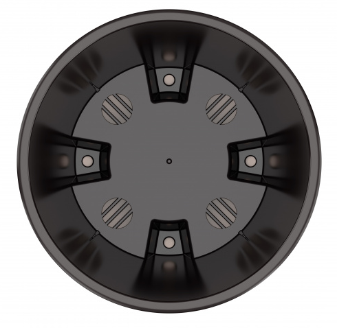 Горшок Линель 4,5лит Бежевый М-8702 (с дренажной системой) Горшок Линель 4,5лит Бежевый М-8702 (с дренажной системой)