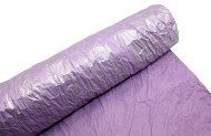 Бумага жатая с серебряным напылением сиреневый 70см*5м