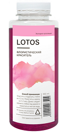Краска для срезочных цветов 300мл Холодно-Розовый Лотос 1уп/12шт