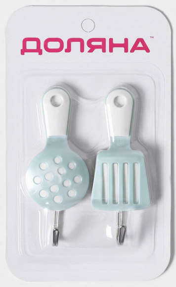 Крючки Набор самоклеящиеся Кухня 2шт Арт-3121633