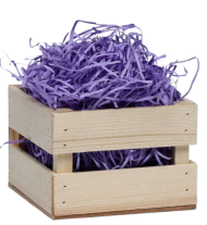 Наполнитель Бумажный 100гр Ярко-Сиреневый для Подарков