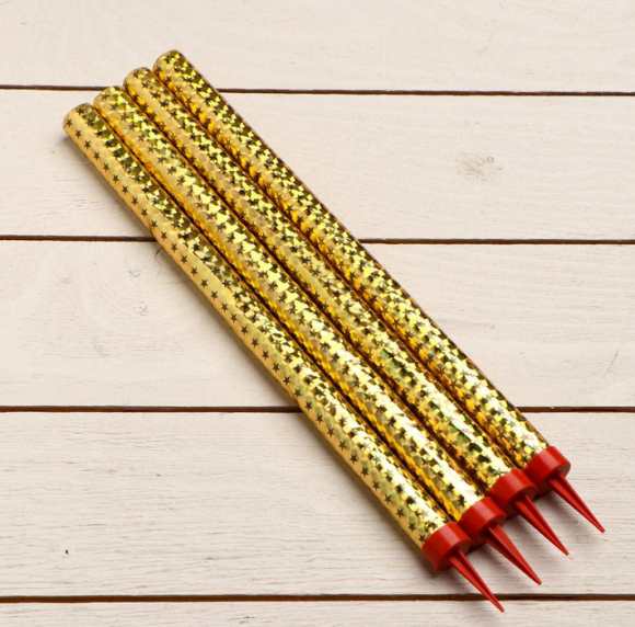 Свеча Фонтаны 25см*4шт Арт-4090306 Набор