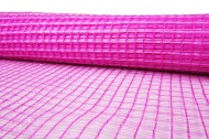 Сетка Акцент с люрексом Ярко розовая 53см*6м