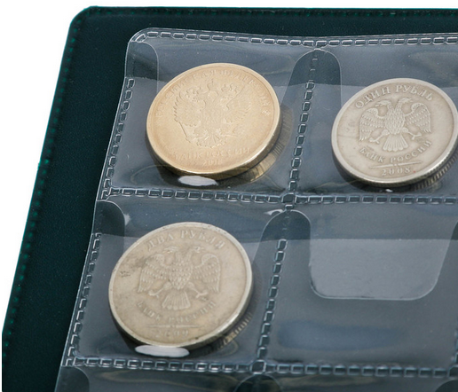 Альбом для монет С Монетой Евро 10*9см Арт-3947597