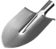 Лопата штыковая Нержавеющая сталь 2мм