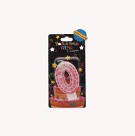 Свеча Цифра 0 С Днем рождения 1049620 4,2*7,2см