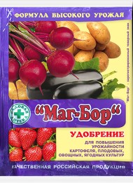 МАГ-БОР 100гр (1уп/80шт)магния и бора лечение почвы, больн.культур