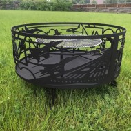 Чаша Костровая Самолёты D-600мм Чаша Костровая Самолёты D-600мм