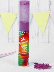 Пневмохлопушка 30см Цветной дым Фиолетовый Яркий взрыв эмоций 1427029