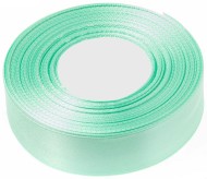 Лента Атласная 25мм*25ярд Мятная