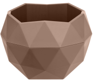 Горшок Топаз 2,5лит Фраппе Арт-9800 (с дренажной системой)