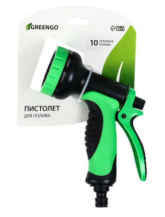 Пистолет распылитель Greengo 10 режимный Арт-2710218