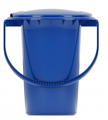 Ведро-туалет 18л Голубое М-1316 (БАШ)
