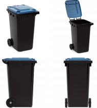 Контейнер универсальный 240лит Синий на колёсах М-5938 БАШ