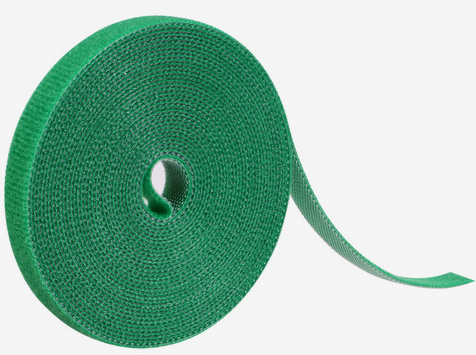 Лента для подвязки растений Липучка зелёная 5м Арт-10487728