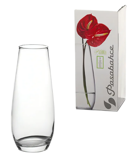 Ваза стеклянная Botanica 26см