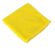 Набор салфеток из микрофибры оптимум Жёлтая 30*30см*5шт Арт-53957