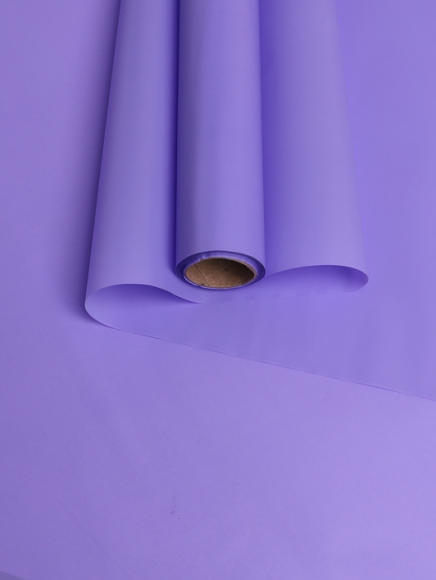 Пленка матовая однотонная Идеал Сиреневый Классик 60см/10м Пленка матовая однотонная Идеал Сиреневый Классик 60см/10м
