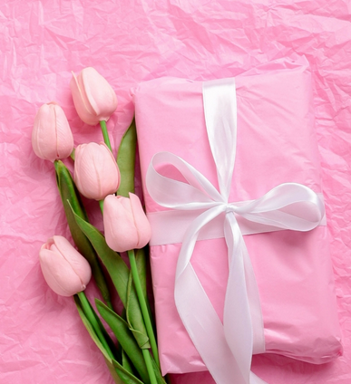 Бумага листами Тишью 50*66см Розовая (1уп/10шт) ЦЕНА за лист