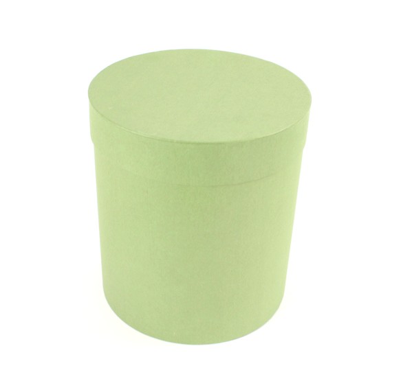 Коробка круглая D-15см Однотонная