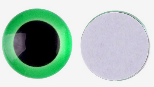 Набор Глазки на клеевой основе 18мм*10шт Арт-9408471 ЦЕНА ЗА НАБОР