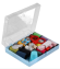 Швейный набор 29 предметов в пластиковой коробке 10,5×8×2,5см Арт-600387
