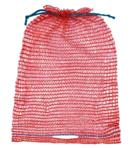 Мешок Сетка 21*31см Красная с ручками до 3кг Набор 10шт (1 этаж)