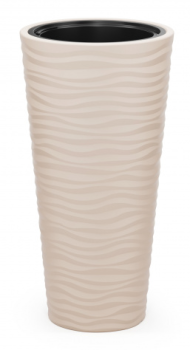 Горшок Оазис 63лит Светло-Бежевый (со вставкой 13лит) М-8083 (D-29см) Горшок Оазис 63лит Светло-Бежевый (со вставкой 13лит) М-8083 (D-29см)