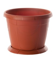 Горшок Селенга 2лит Терракот с поддоном