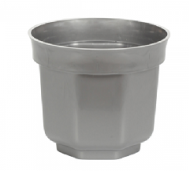 Горшок Афродита восьмигр 80мм Серебро