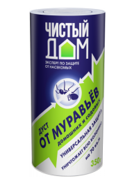Дуст 350гр от Муравьёв Чистый Дом (1уп/12шт) min 1шт