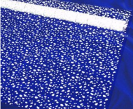 Пленка прозрачная с рисунком Снег Белая 70см/200гр