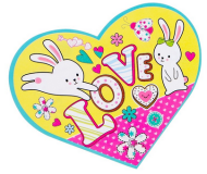 Валентинка Love Арт-7-06-14082 20шт