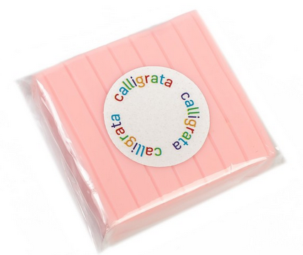 Полимерная глина Calligrata 50гр Бледно-Розовая Арт-1301025