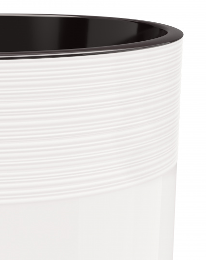 Горшок Линель 2,7лит Белый (с дренажной системой) Горшок Линель 2,7лит Белый (с дренажной системой)