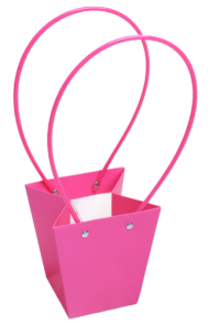 Сумочка для горшечных цветов 120*80*125мм Фуксия Арт-9116164