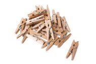Прищепка Деревяная Натуральная 2,5см (1уп/25шт) Цена за 1 шт