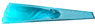 Конус мет/рис 21/80 на 1 розу Бирюза (1уп/50шт) Цена за лист
