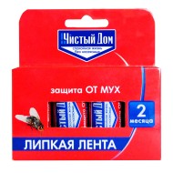 Лента липкая от мух Чистый Дом (1уп/120шт)