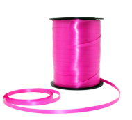 Лента Простая 0,5см*500ярд Ярко-Розовая