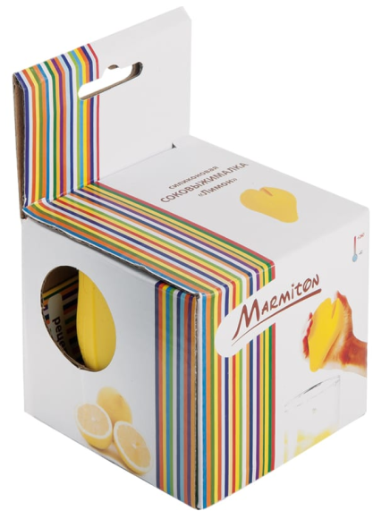 Соковыжималка силиконовая Лимон 11*8см MARMITON Соковыжималка силиконовая Лимон 11*8см MARMITON