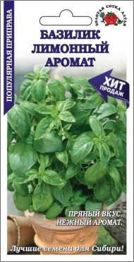 Пряность Базилик зелёный Лимонный аромат ЦВ/П (СОТКА) 0,5гр раннеспелый Пряность Базилик зелёный Лимонный аромат ЦВ/П (СОТКА) 0,5гр раннеспелый