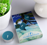 Свеча гильза Ароматизир Релакс Набор 6шт*12гр