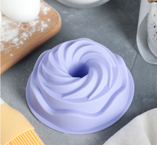 Форма силиконовая для выпечки Немецкий Кекс 11*4,5*3см Арт-1403910